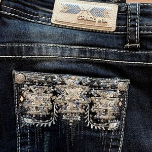 NWOT Grace in LA size 28 Bootcut Jeans